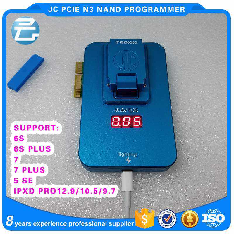 JC PCIE Nand Repair Machine for iphone 6s/6s plus/7/7plus/se/ipad pro IC Programmer hard disk wifi repair memory upgard 64g128g